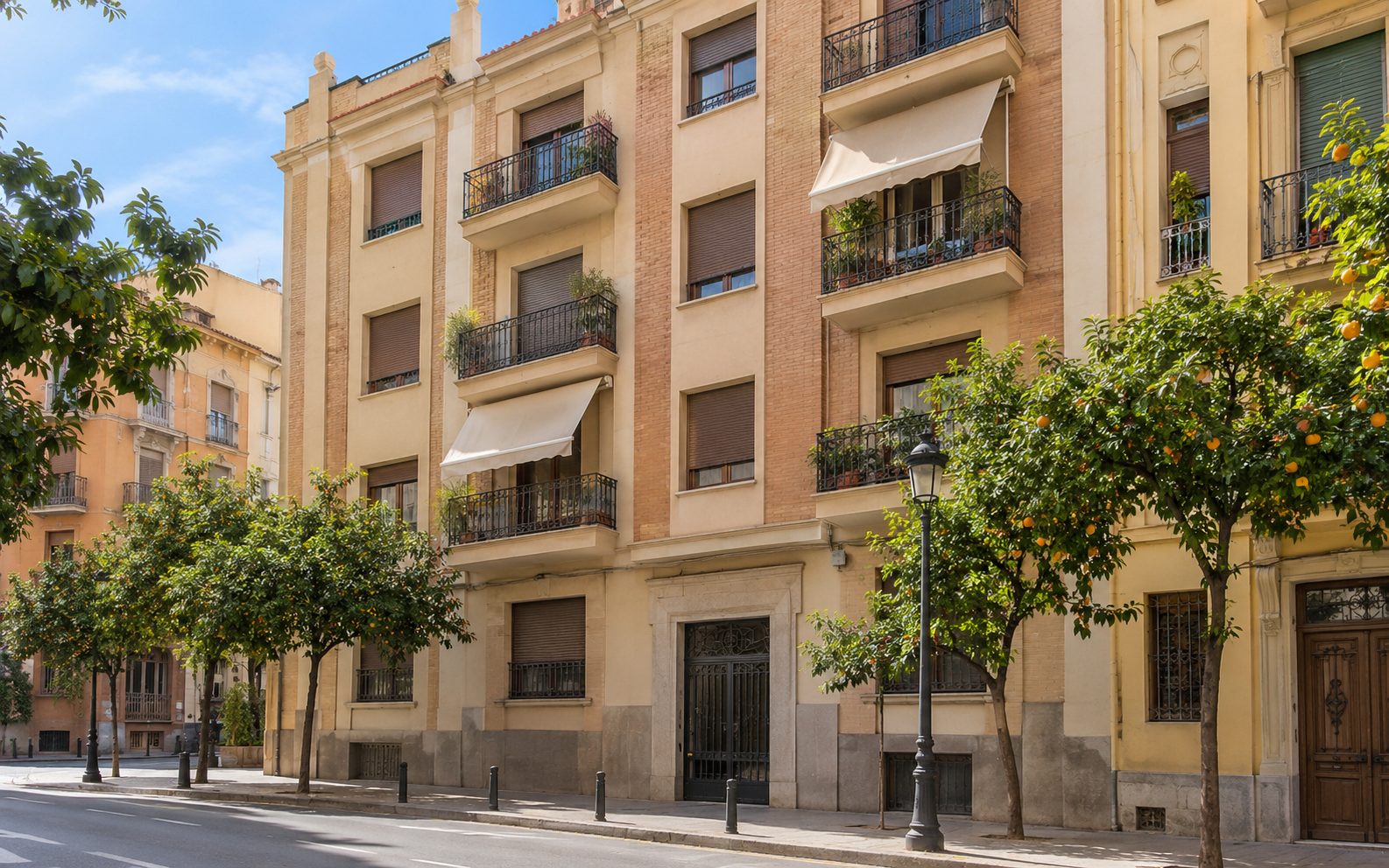 Fachada del inmueble del caso representativo